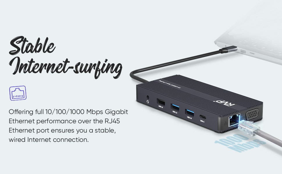 RVP+ 12-in-1 USB-C Docking Station
