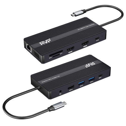 RVP+ 12-in-1 USB-C Docking Station