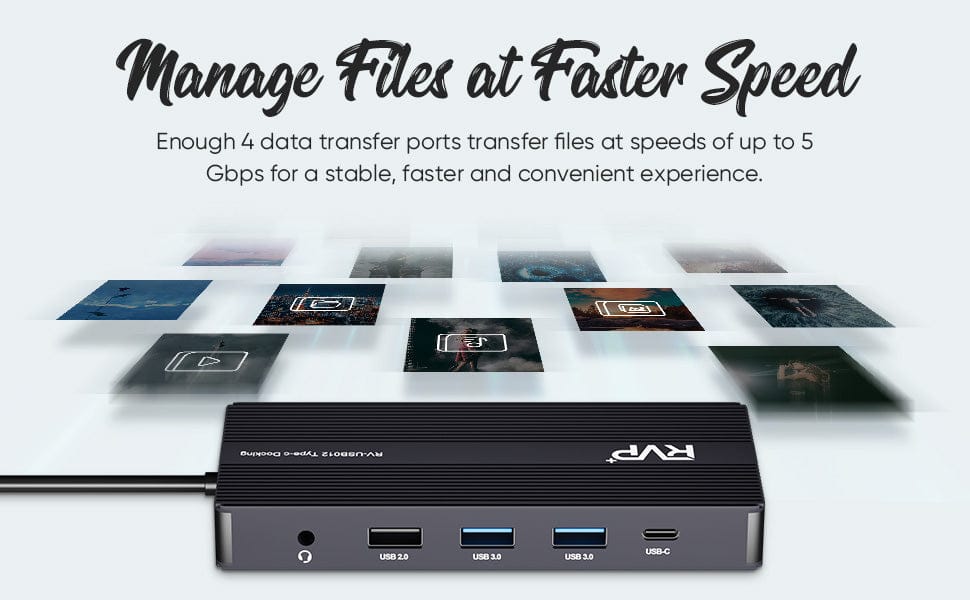 RVP+ 12-in-1 USB-C Docking Station