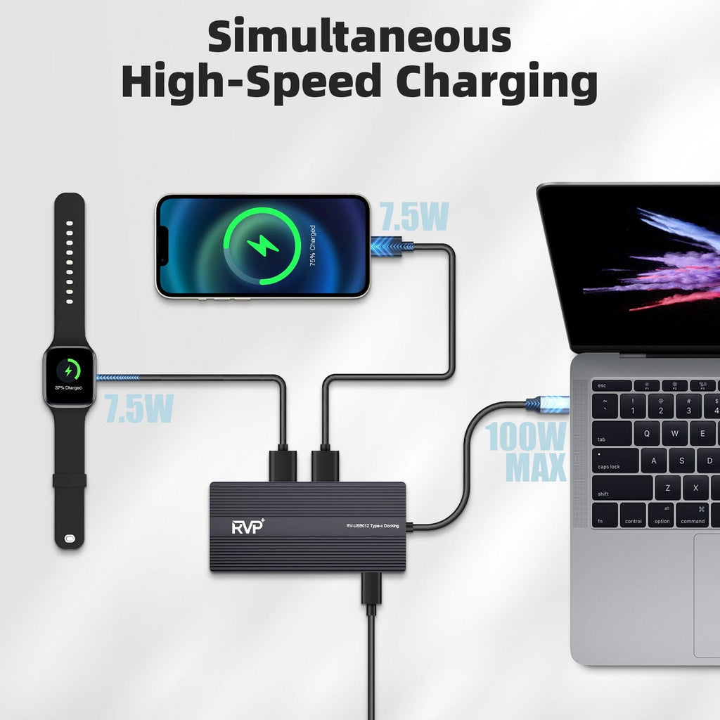RVP+ 12-in-1 USB-C Docking Station