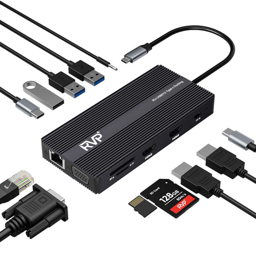 RVP+ 12-in-1 USB-C Docking Station
