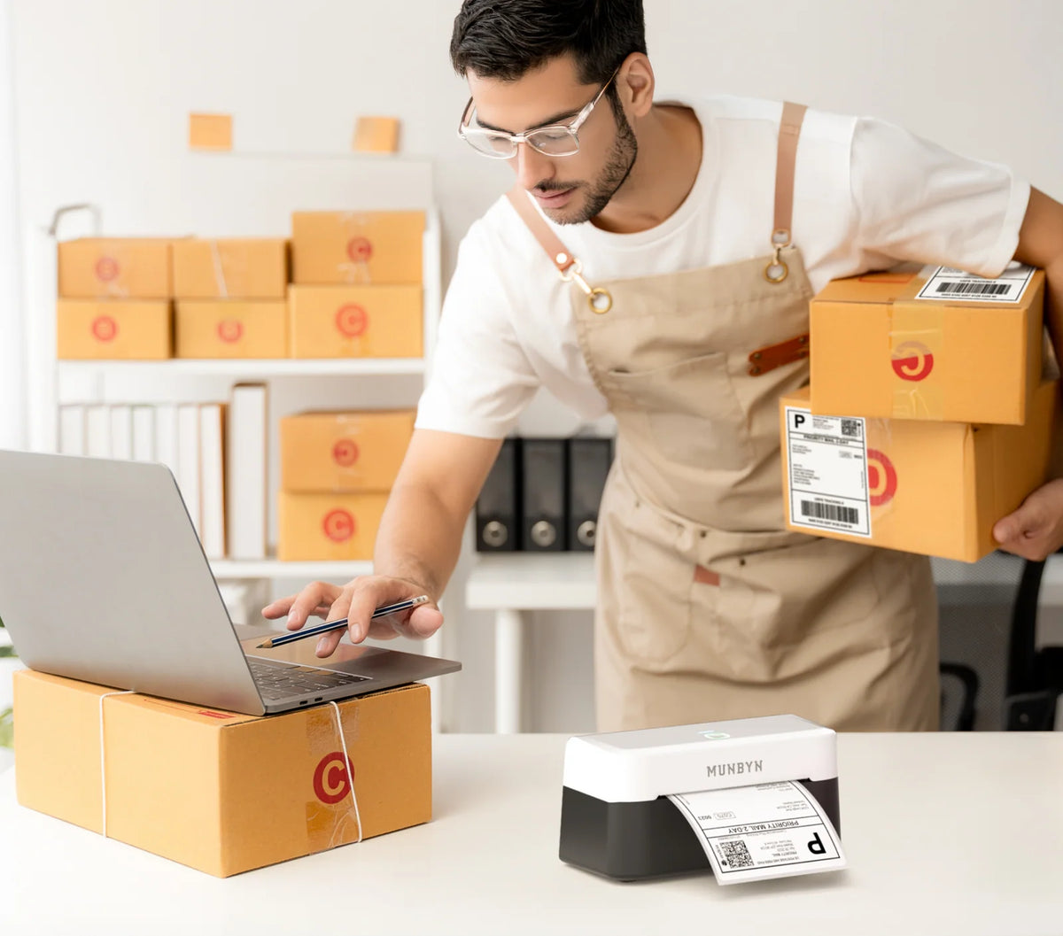 MUNBYN Direct Thermal Label Printer