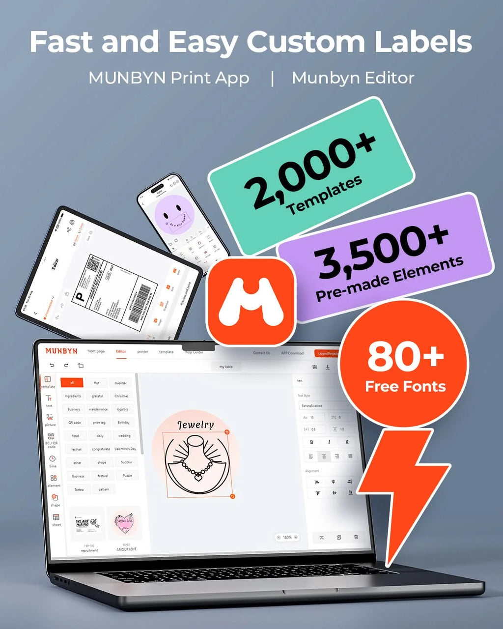 MUNBYN Direct Thermal Label Printer