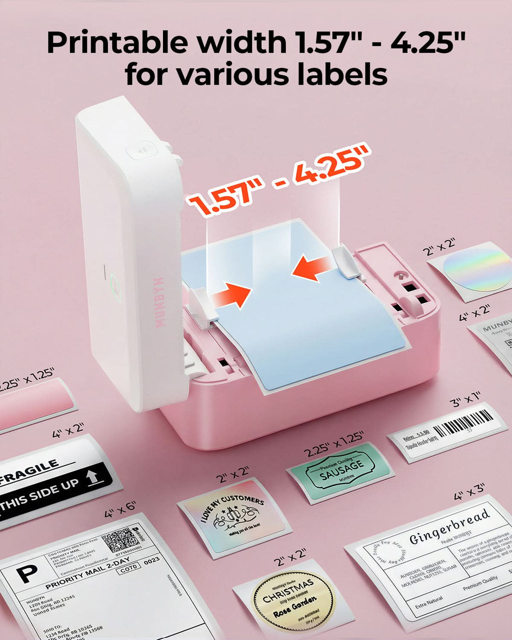 MUNBYN Direct Thermal Label Printer