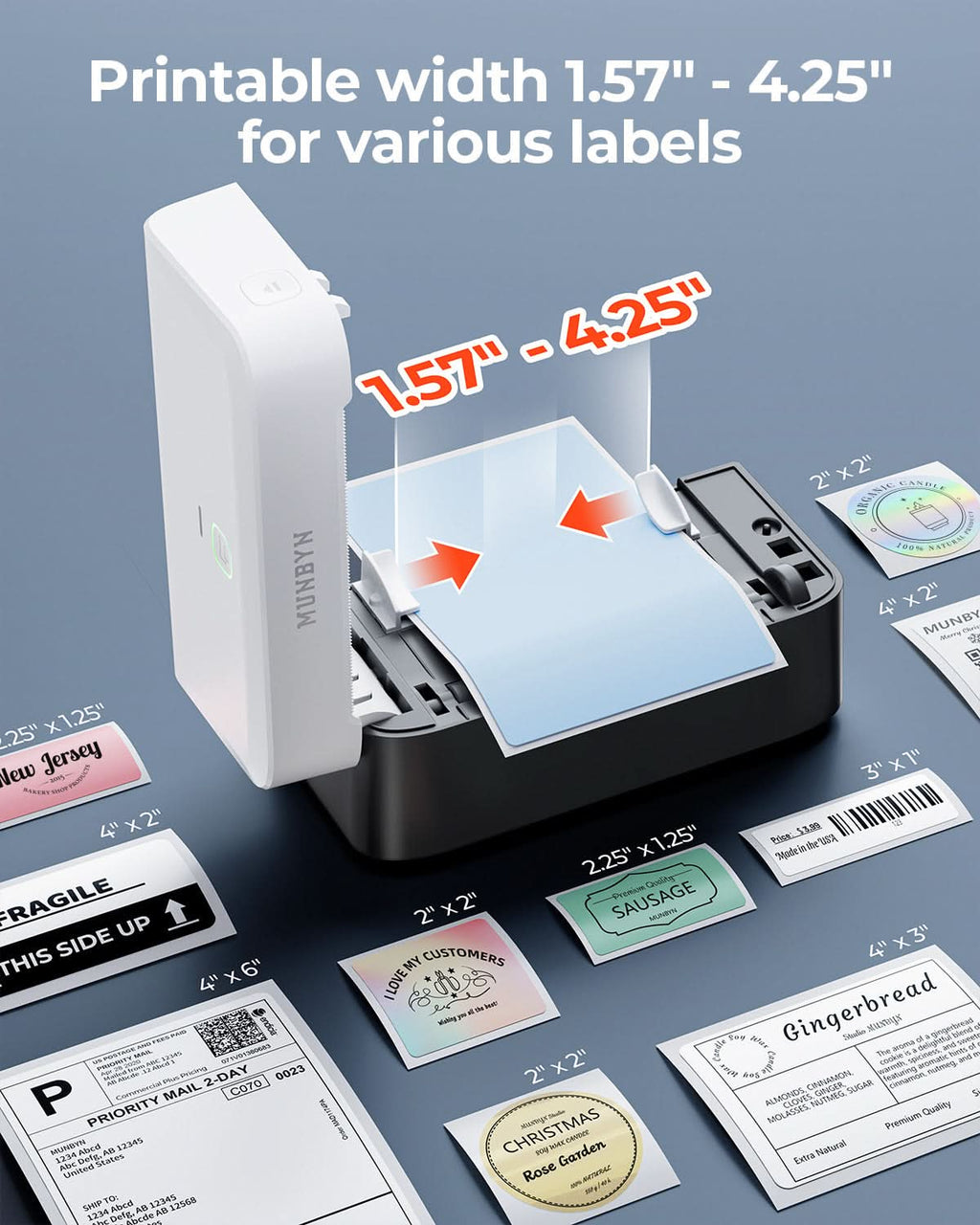 MUNBYN Direct Thermal Label Printer