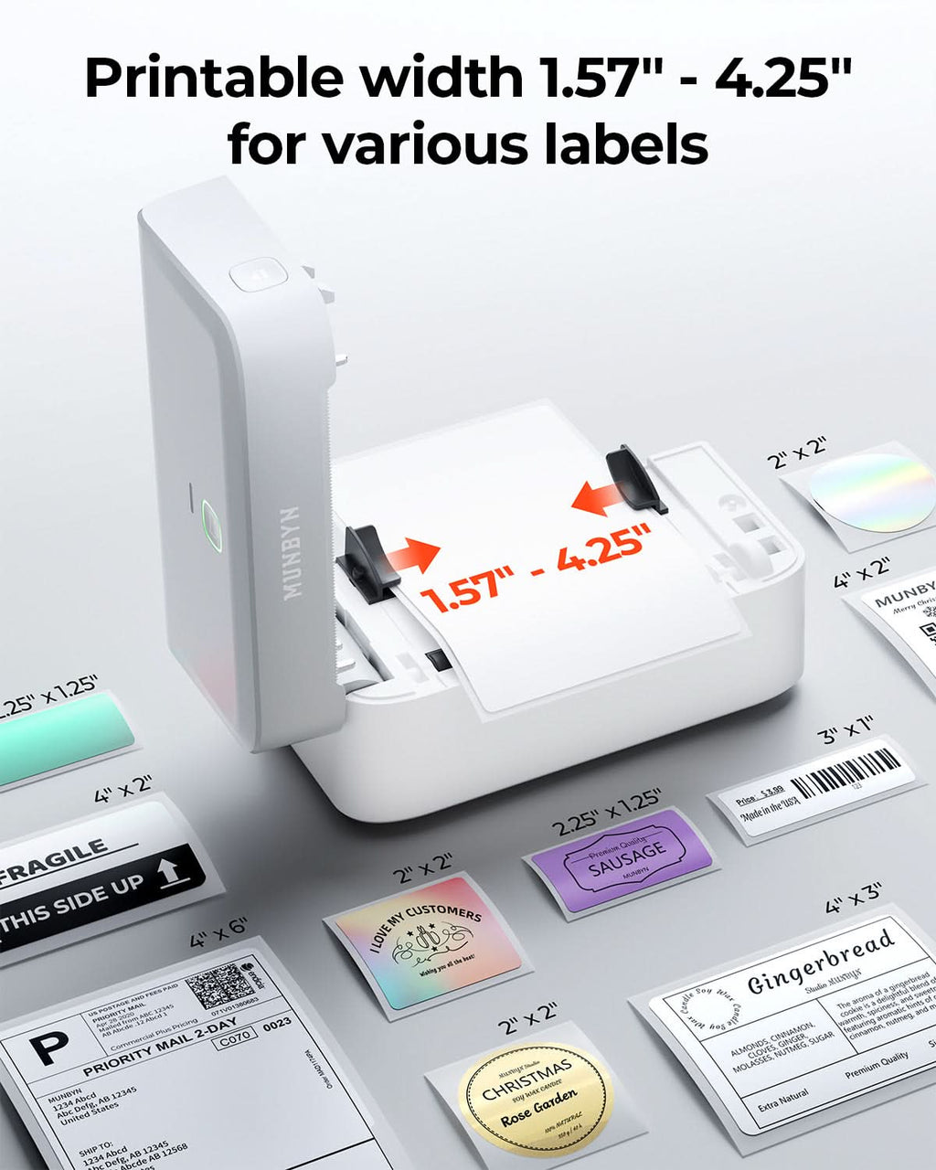 MUNBYN Direct Thermal Label Printer