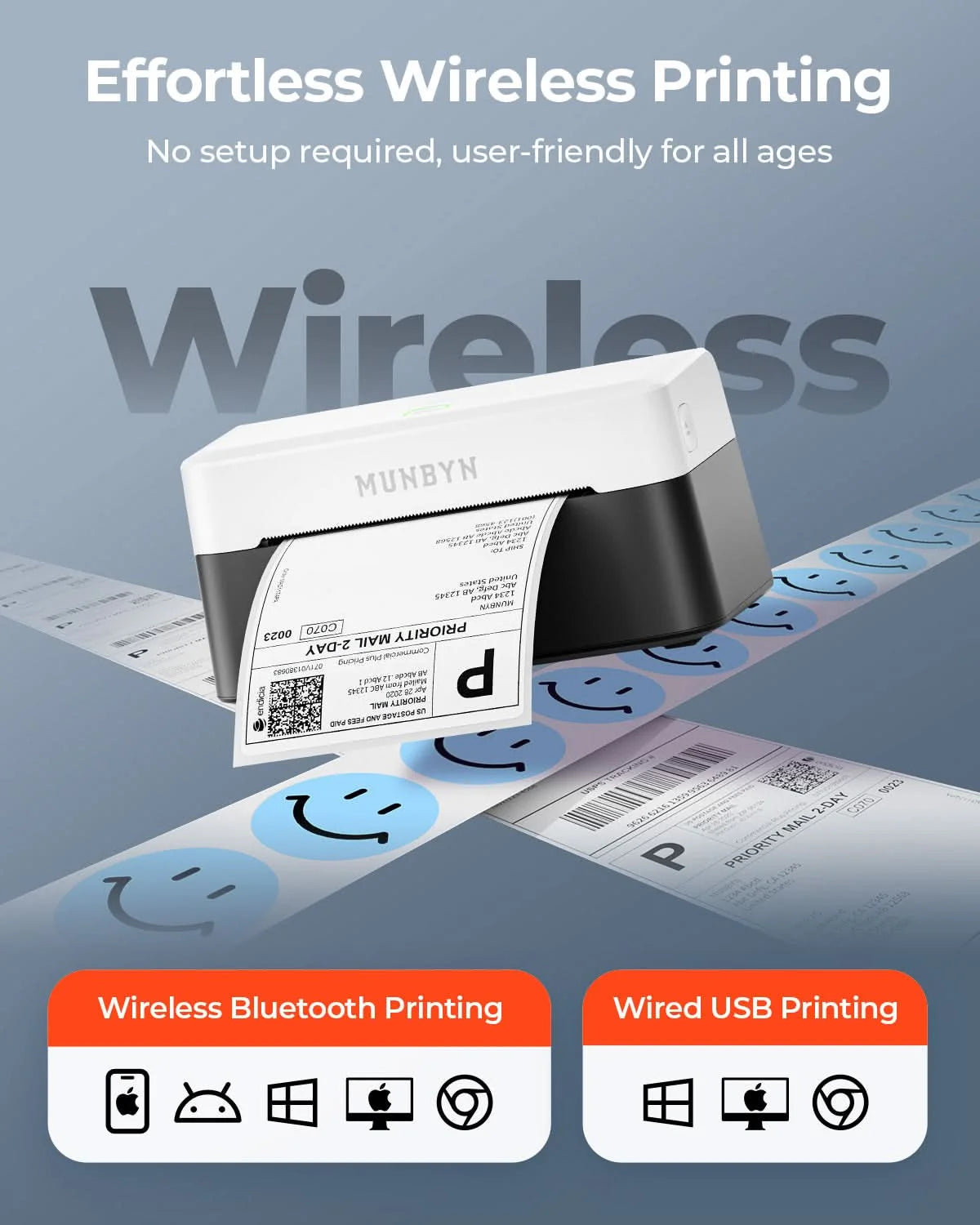 MUNBYN Direct Thermal Label Printer