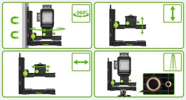 HUEPAR UK Cross Line Laser Level