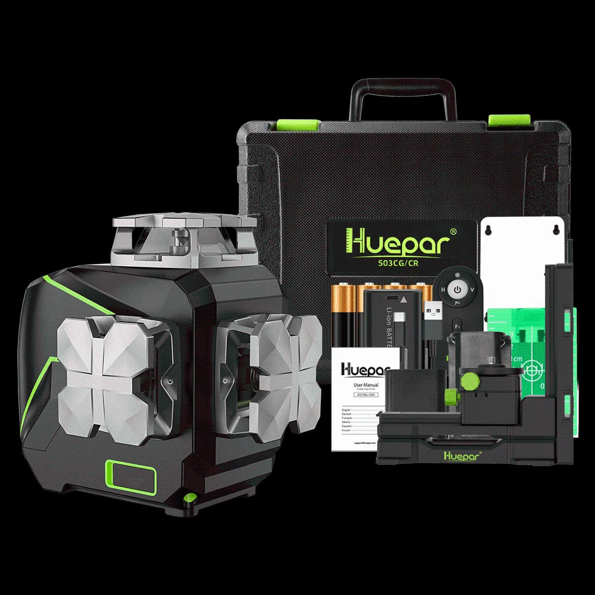 HUEPAR UK Cross Line Laser Level