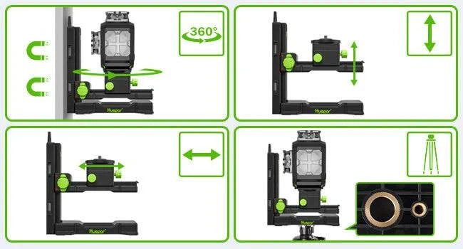 HUEPAR UK Cross Line Laser Level
