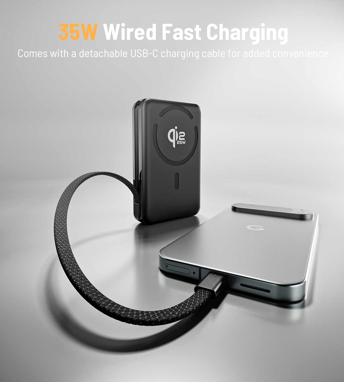 KUXIU Magnetic Wireless Power Bank