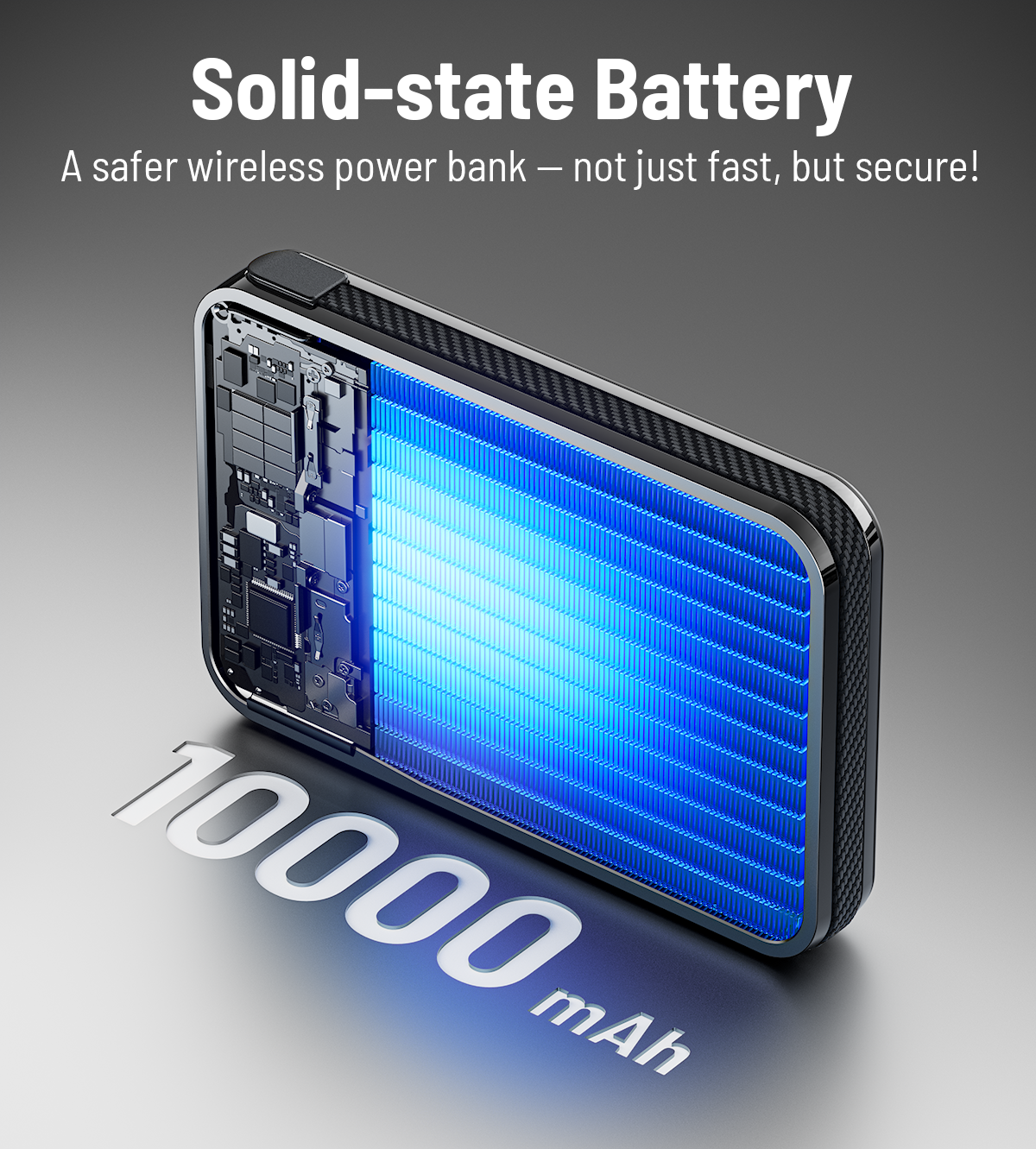 KUXIU Magnetic Wireless Power Bank