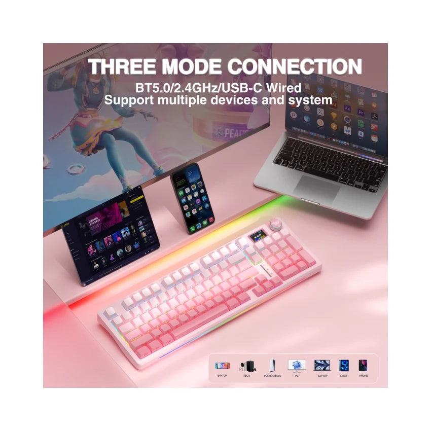 AULA Official Store | Mechanical Gaming Keyboards, Mice & Computer Accessories Wireless Mechanical Keyboard