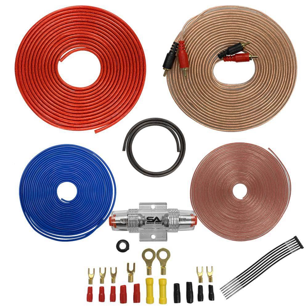 Seismic Audio Car Amplifier Wiring Kit