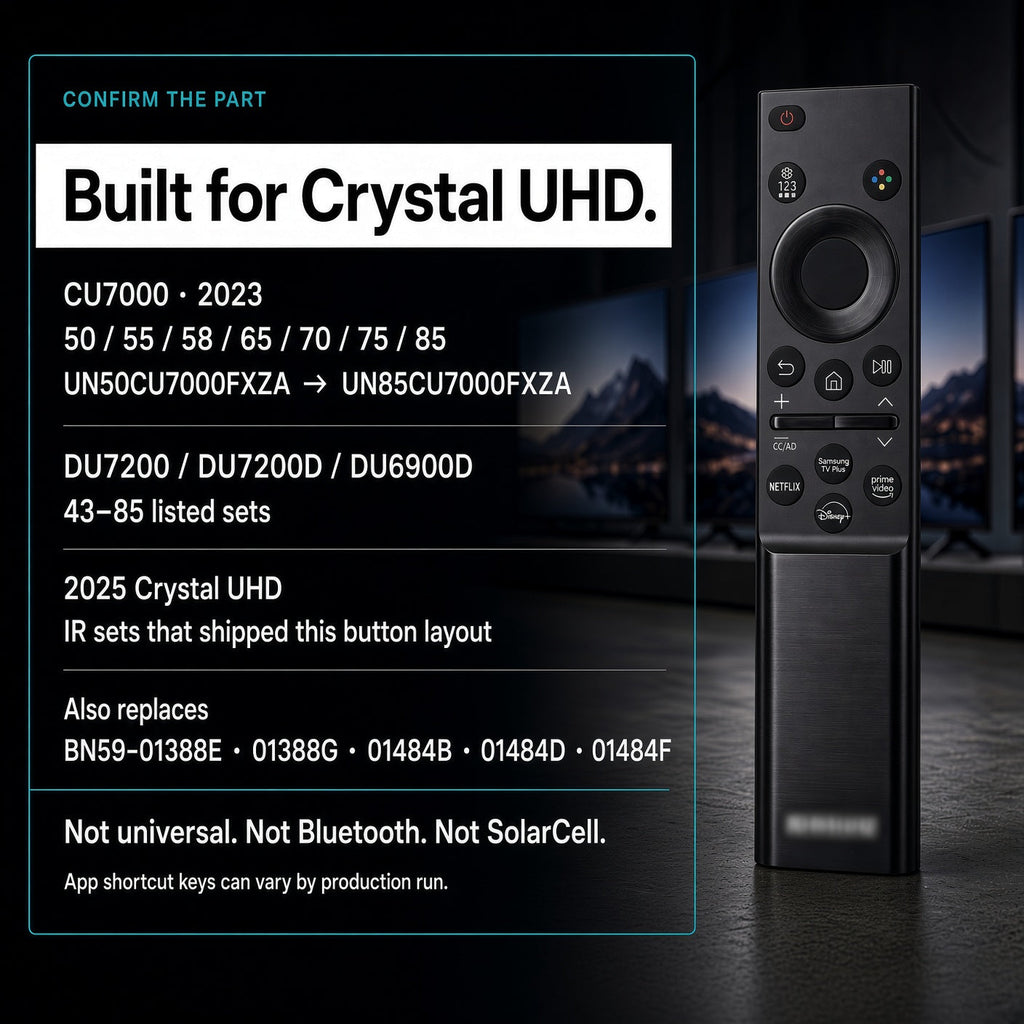 Dan's Originals Infrared TV Remote Control