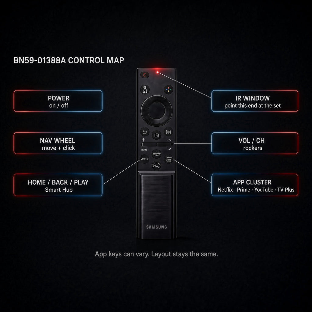 Dan's Originals Infrared TV Remote Control