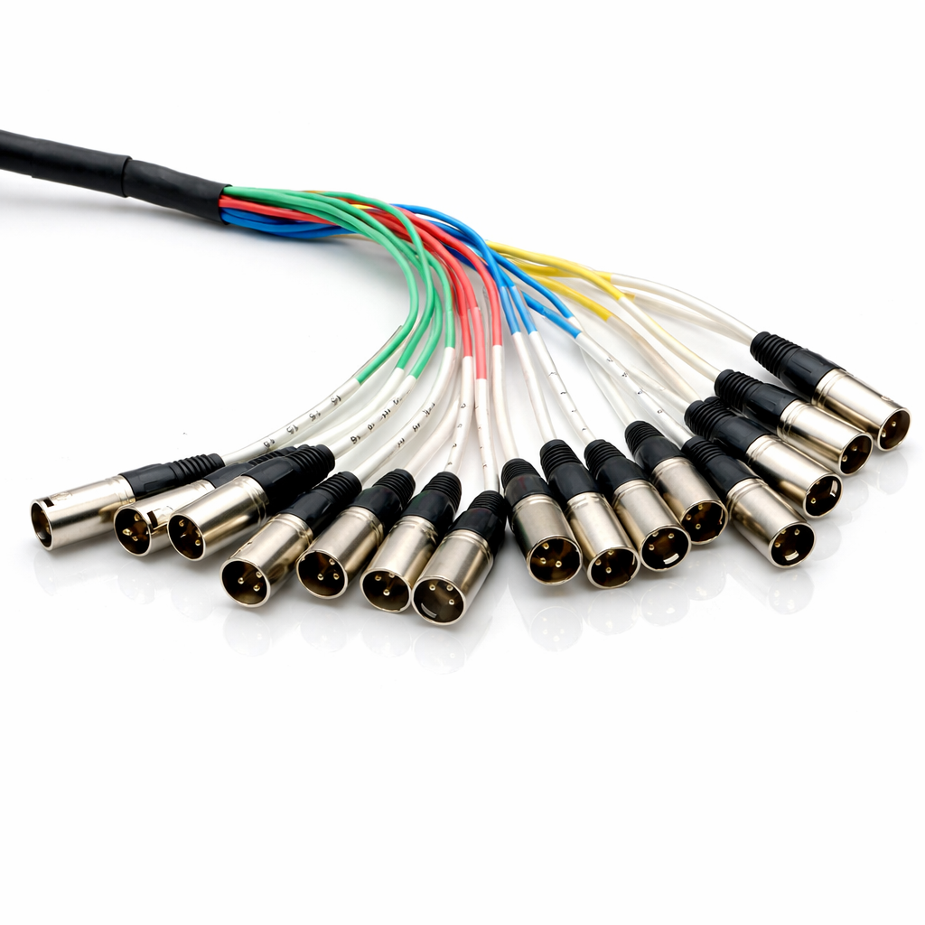 Seismic Audio 16-Channel Balanced XLR Snake Cable