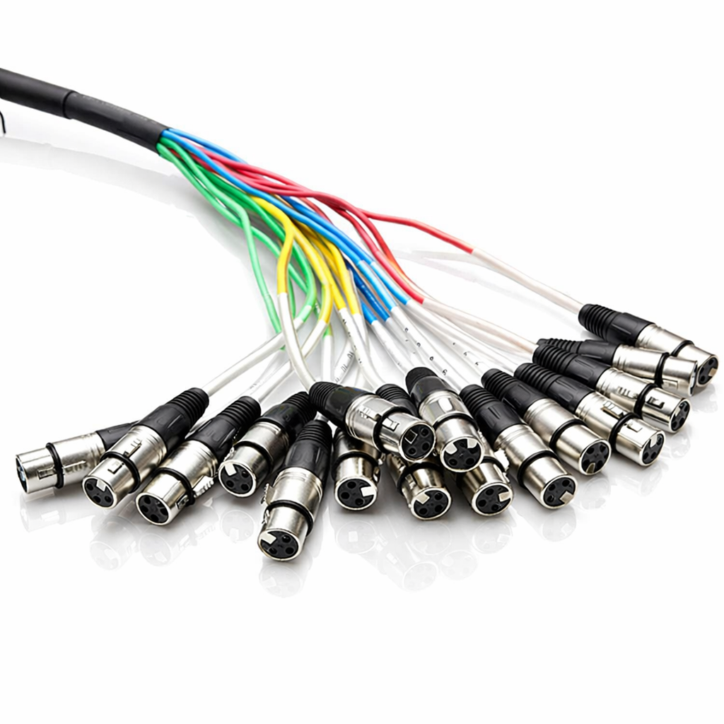 Seismic Audio 16-Channel Balanced XLR Snake Cable