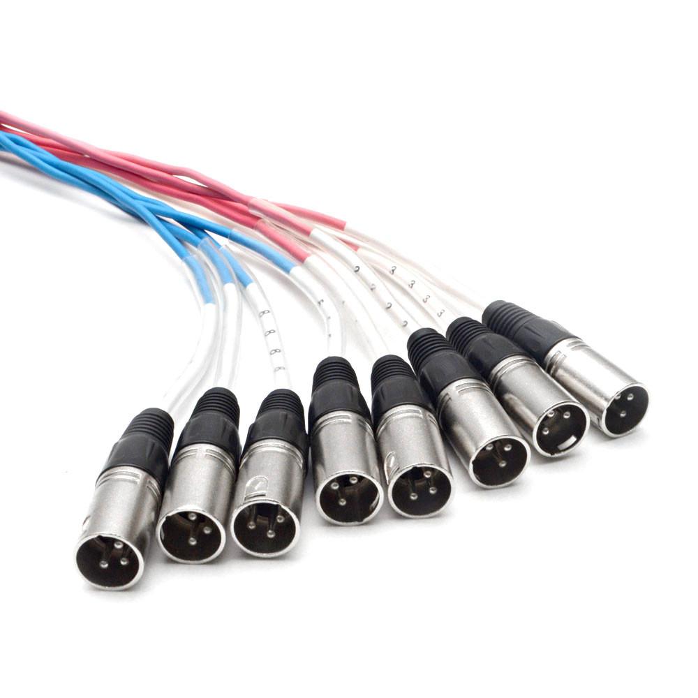 Seismic Audio Eight-Channel Balanced XLR Snake Cable
