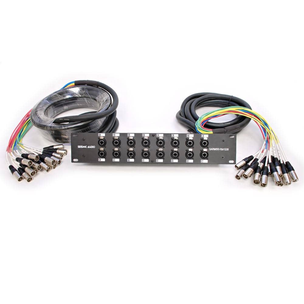 Seismic Audio Sixteen-Channel Audio Splitter Snake