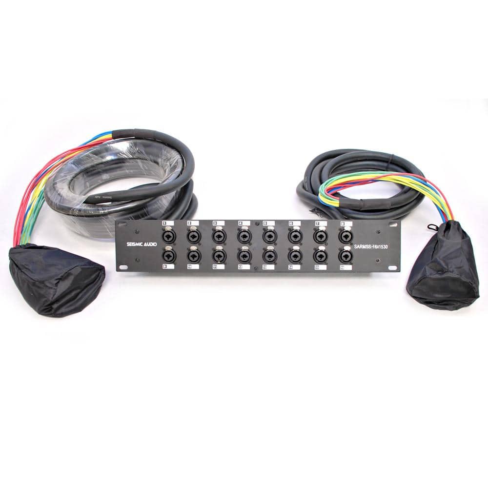 Seismic Audio Sixteen-Channel Audio Splitter Snake