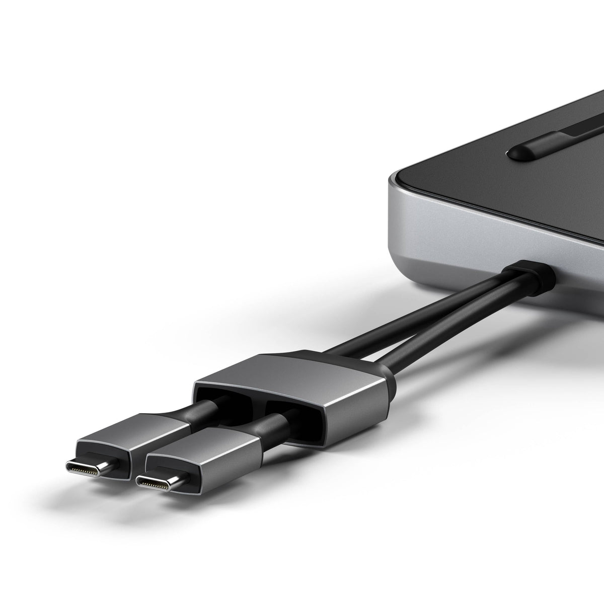 Satechi Dual Display Laptop Dock with NVMe Enclosure