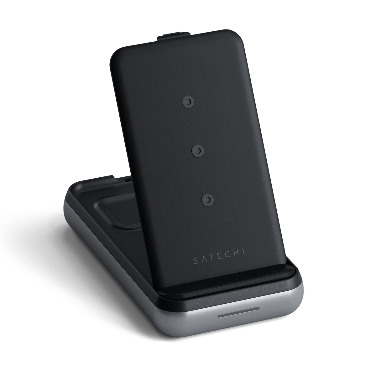 Satechi Dual-Device Wireless Charger Power Bank Stand