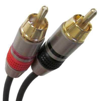 Seismic Audio Dual XLR to Dual RCA Stereo Patch Cable