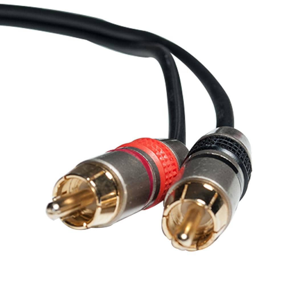 Seismic Audio Dual XLR-to-RCA Stereo Patch Cable
