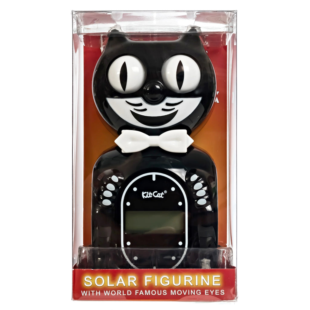 Kit Cat Solar-Animated Digital Alarm Clock