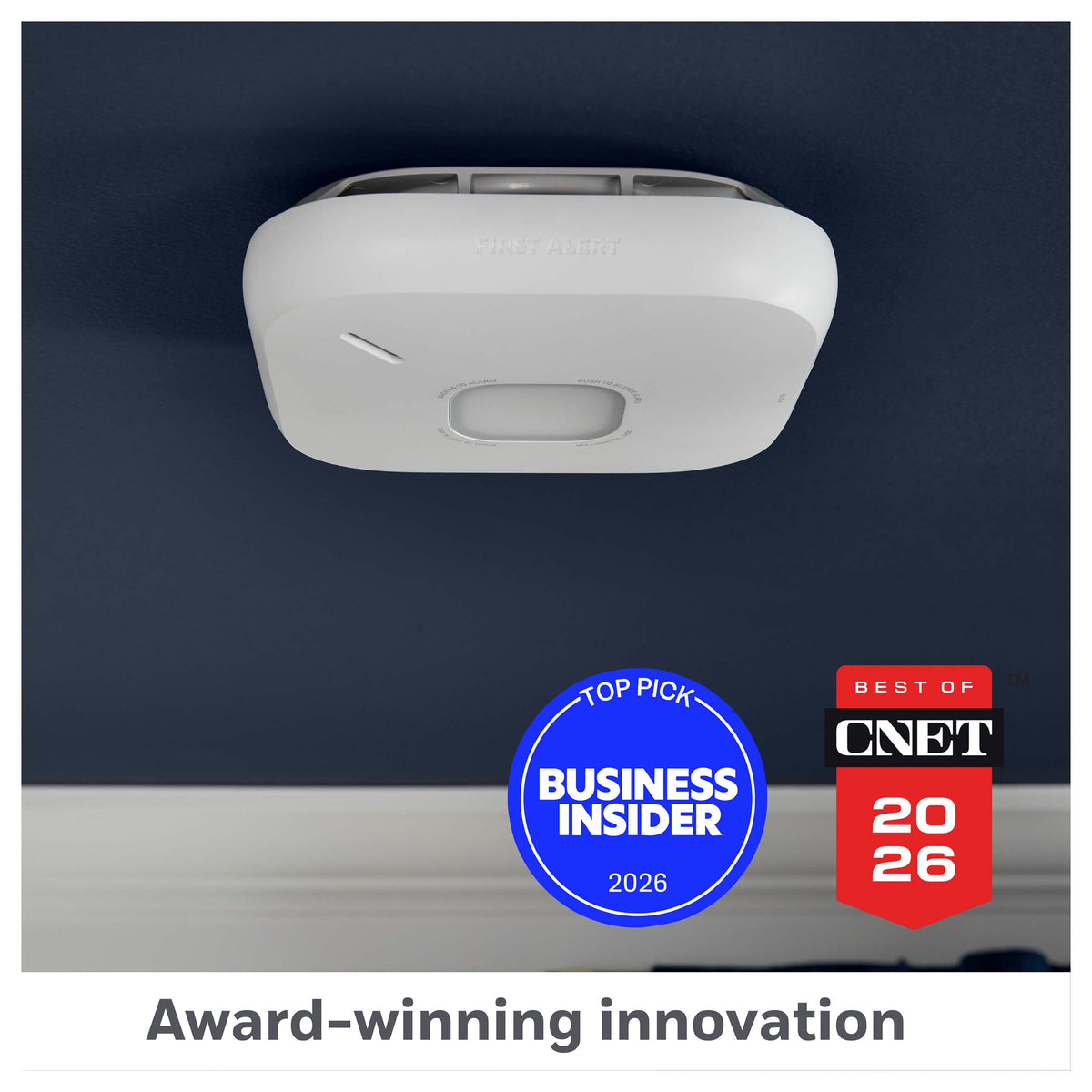First Alert Battery Smart Smoke and Carbon Monoxide Alarm