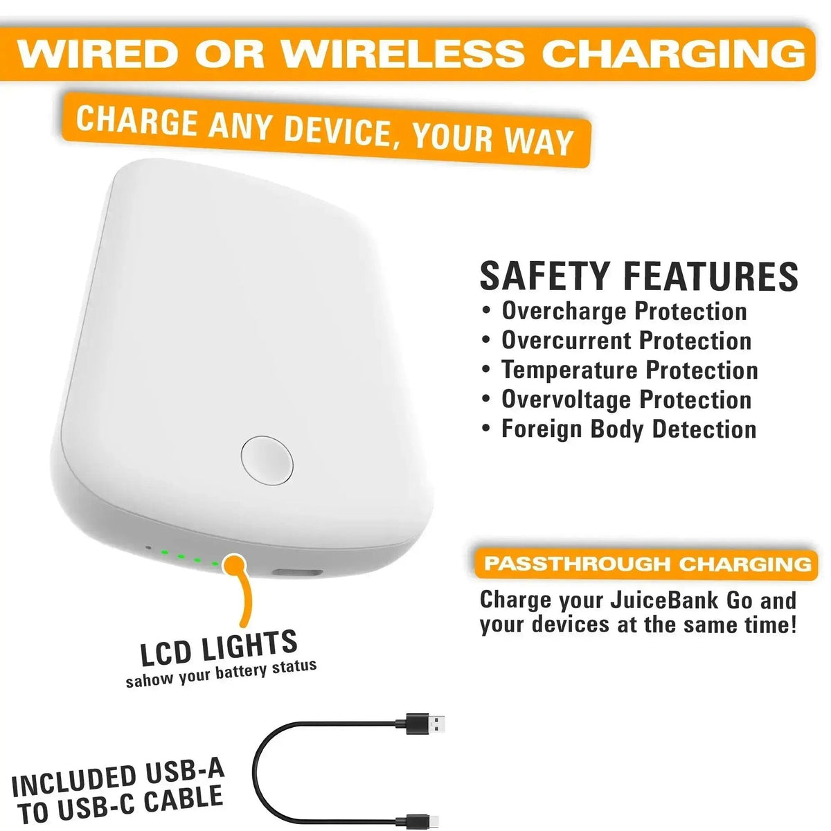 Scooch 10000mAh Magnetic Wireless Power Bank