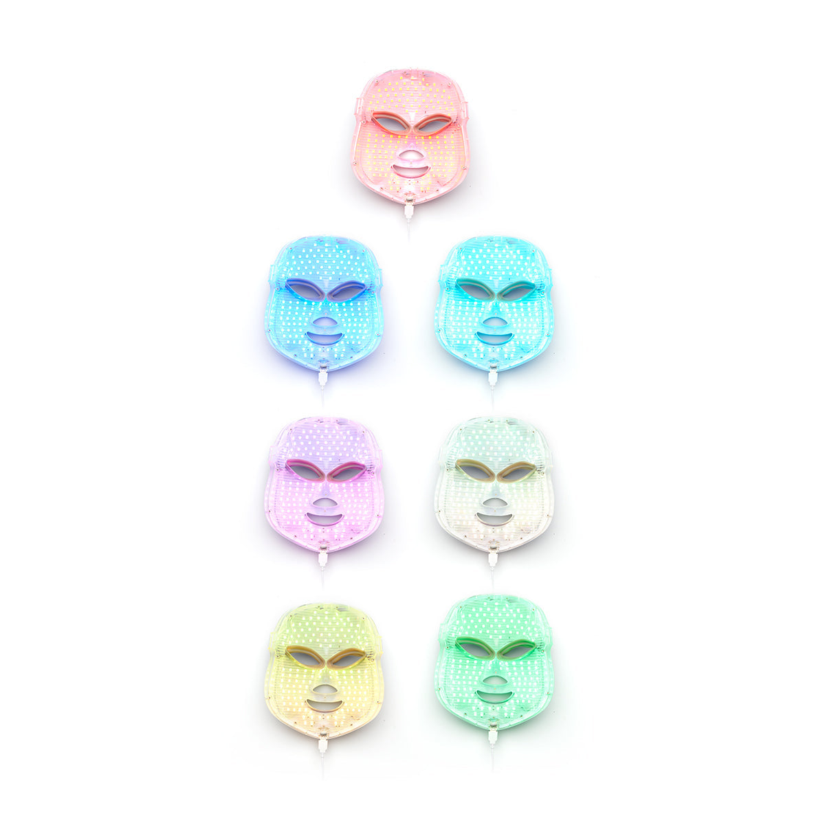 sharper image LED Light Therapy Face Mask
