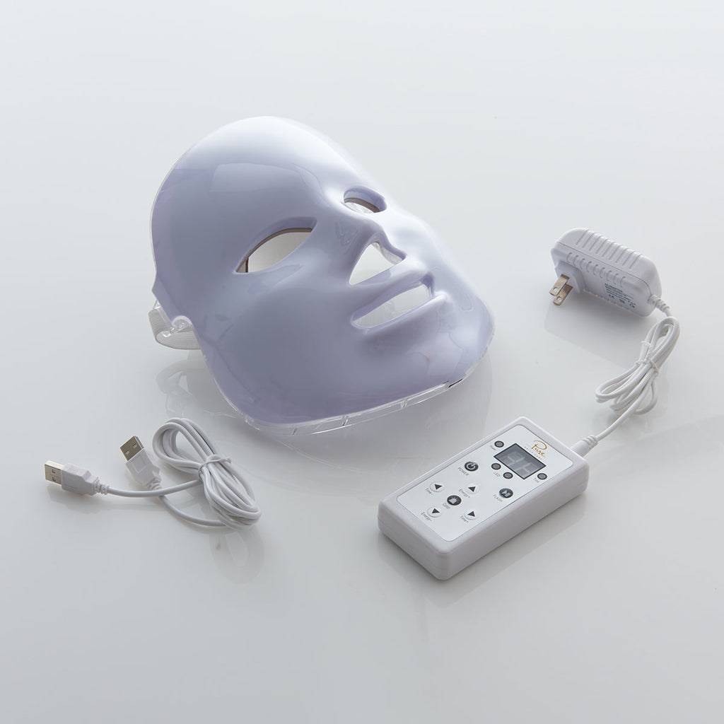sharper image LED Light Therapy Face Mask