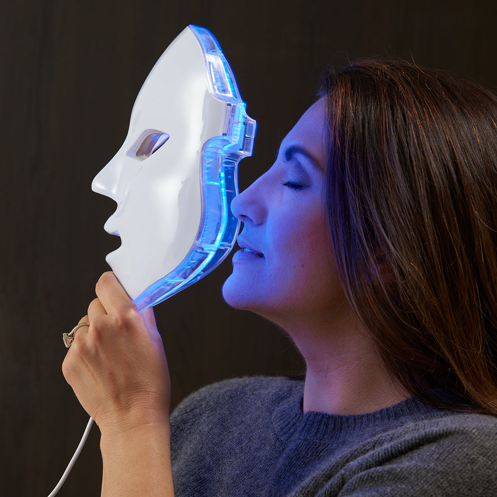 sharper image LED Light Therapy Face Mask