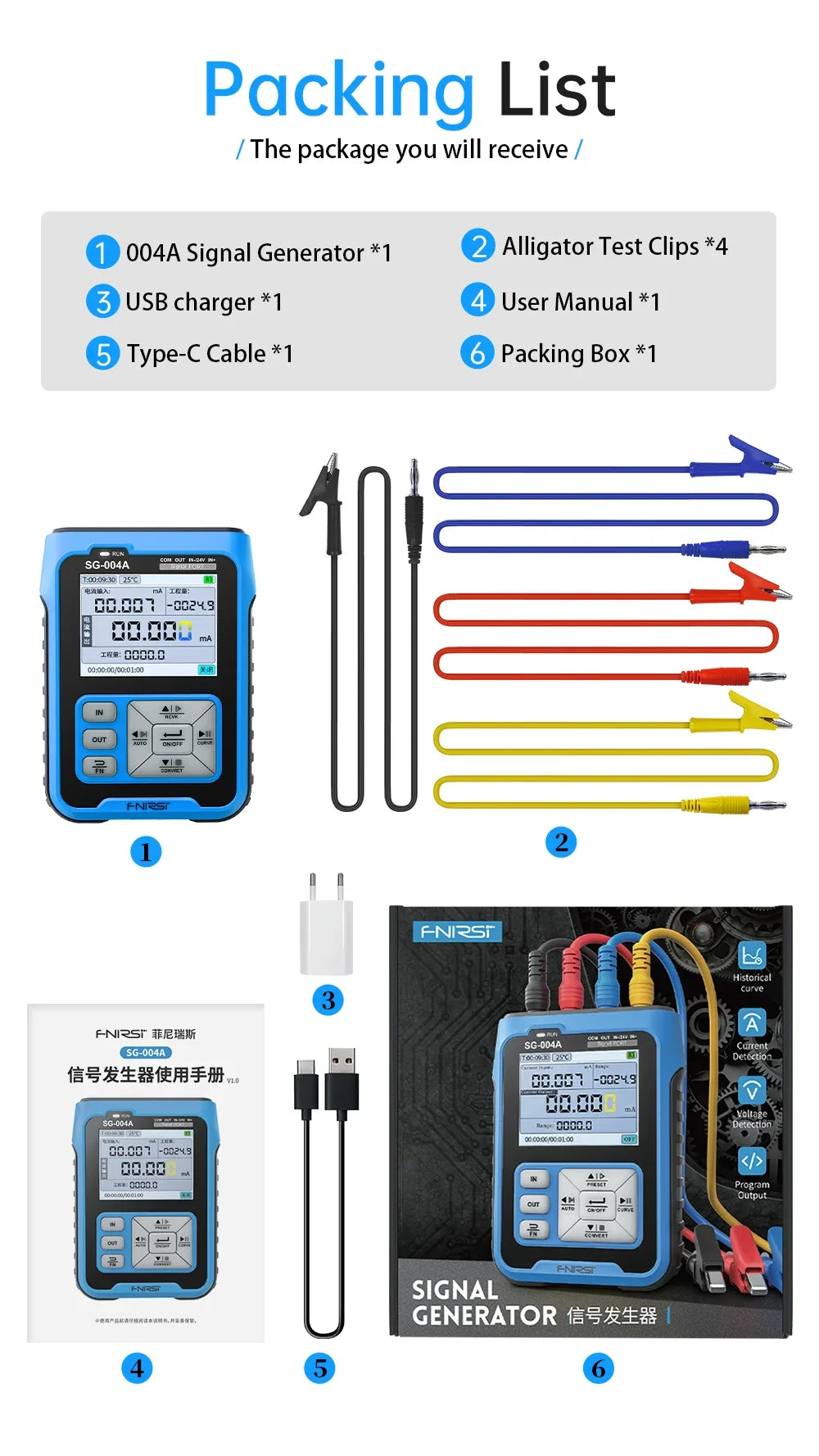 FNIRSI Industrial Signal Generator