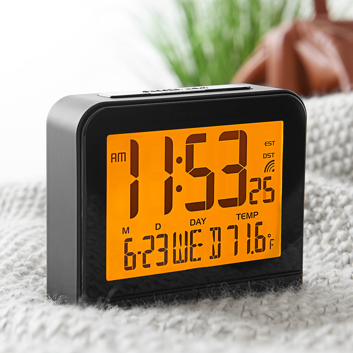 Sharper Image Atomic Travel Alarm Clock