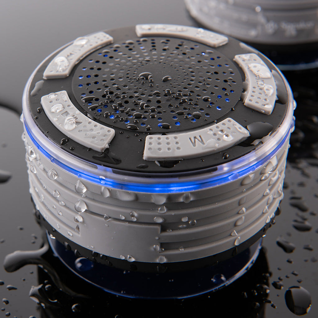 Sharper Image Waterproof Bluetooth Shower Speakers