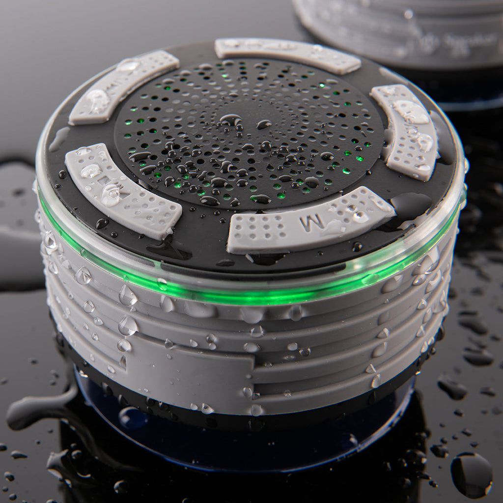 Sharper Image Waterproof Bluetooth Shower Speakers