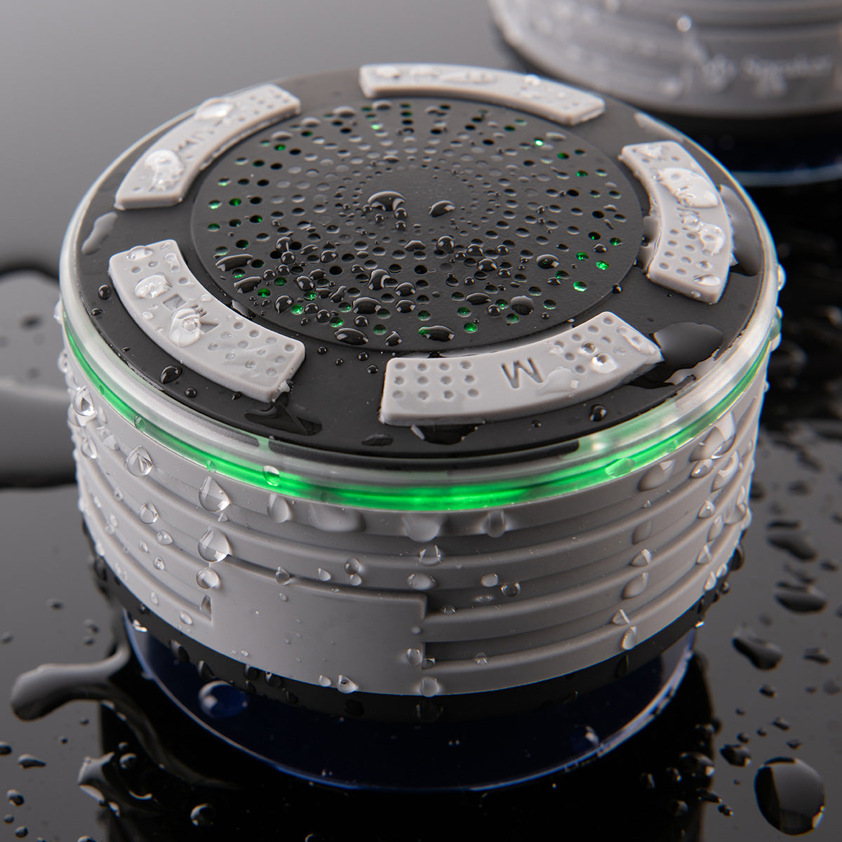 Sharper Image Waterproof Bluetooth Shower Speakers