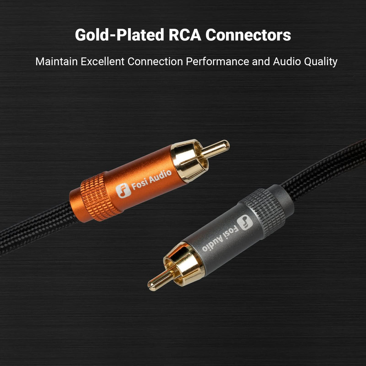 Fosi Audio Stereo RCA Audio Cable