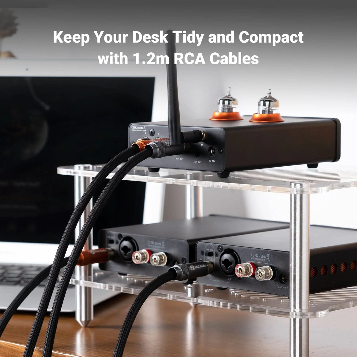Fosi Audio Stereo RCA Audio Cable
