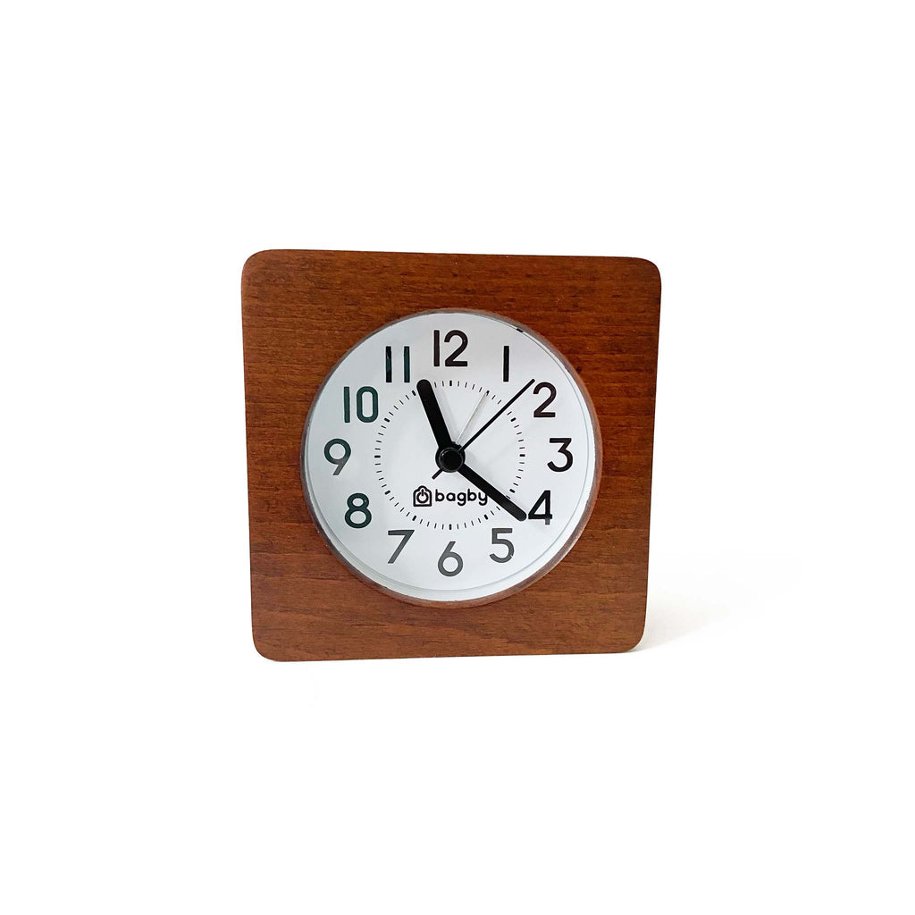 Bagby Silent Analog Alarm Clock