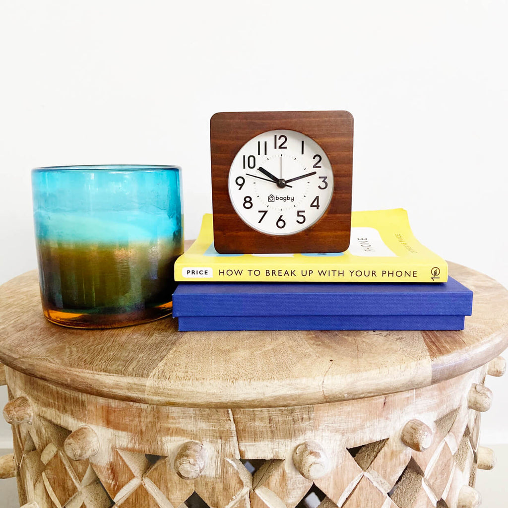 Bagby Silent Analog Alarm Clock