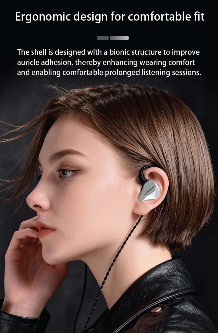 MusicTeck Wired In-Ear Monitor with USB-C DAC