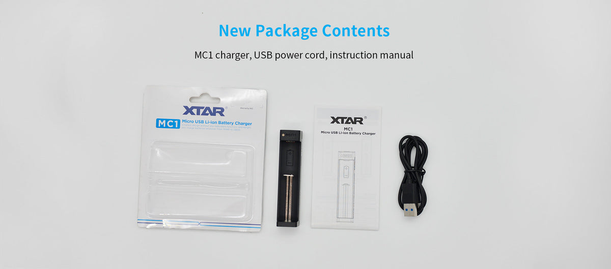 Xtar Single-Slot Lithium Battery Charger