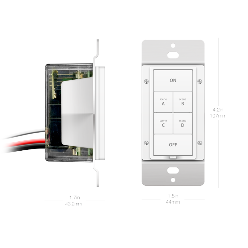 Insteon Wired Scene Keypad Switch