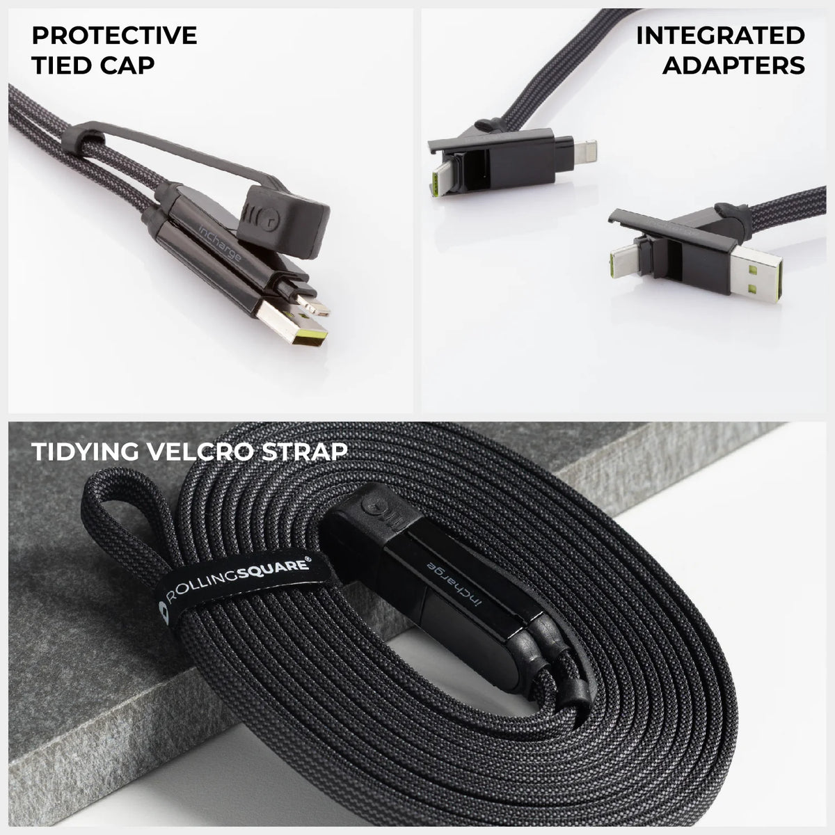 Rolling Square USB Charging Cable