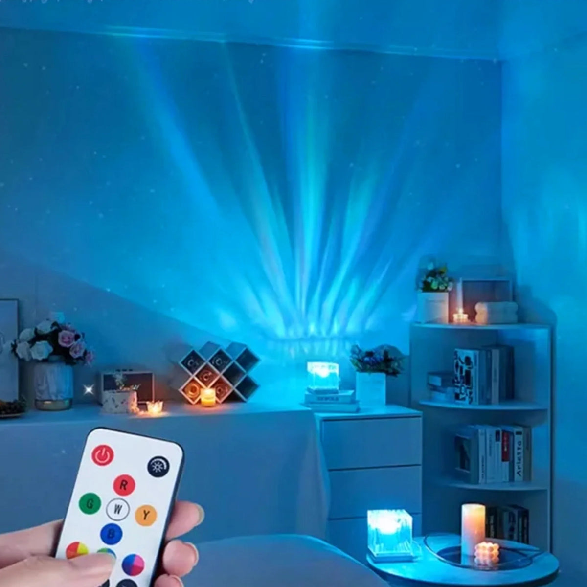 Skeuoss RGB Night Light Projector