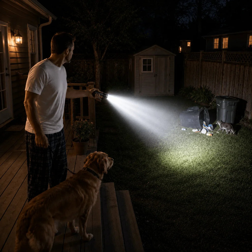 SKYFIRE Flashlight Store Rechargeable Handheld Flashlight